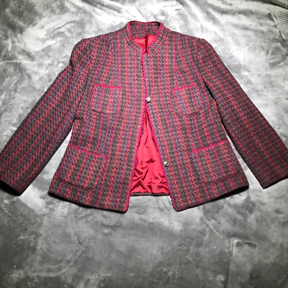 Vintage Multicolor Blazer